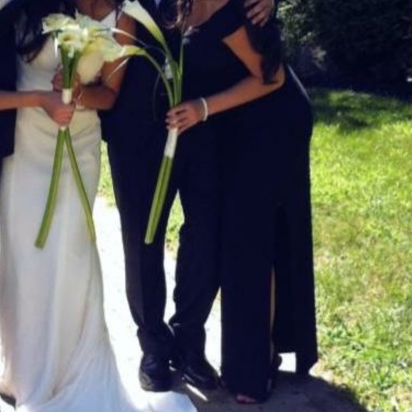 Ralph Lauren Evening: Black gown. - Picture 5 of 6